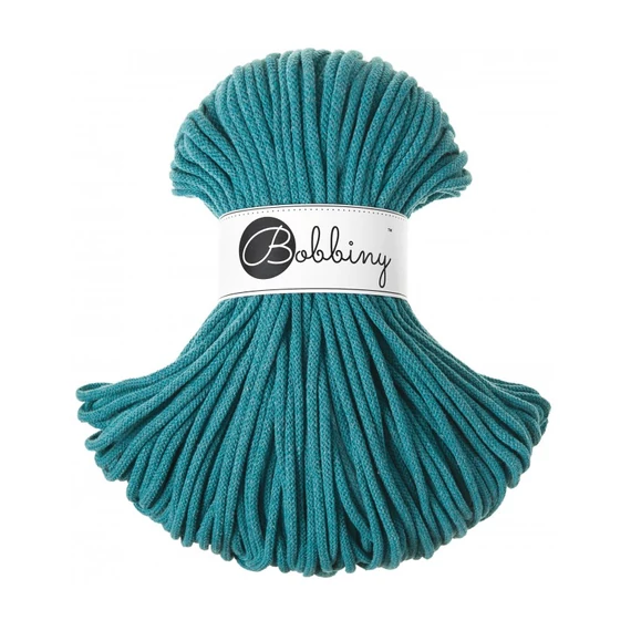 Bobbiny 5 mm zsinórfonal Teal színben